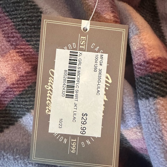 Girls size XL 14/16 Sherpa lined shacket NWT - Picture 3 of 3